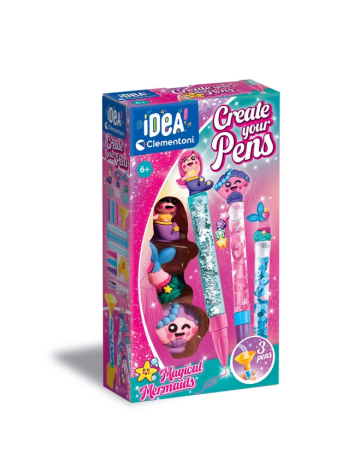 Przejdź do produktu Idea Art Zestaw Mini Fabryka Długopisów Syrenki Clementoni 18159