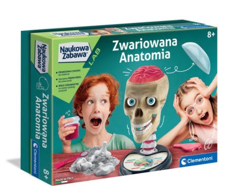 Przejdź do produktu Naukowa Zabawa Zestaw Zwariowana Anatomia Język Polski Clementoni 50697