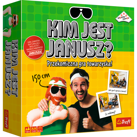Przejdź do produktu Gra towarzyska Kim jest Janusz? Trefl 02378