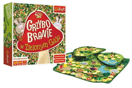 Przejdź do produktu Gra planszowa Grzybobranie w Zielonym Gaju Trefl 00988
