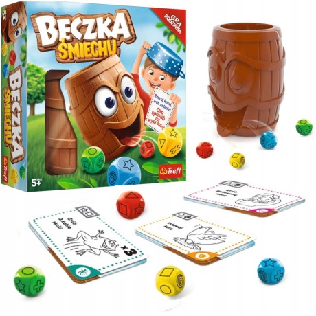 Przejdź do produktu Gra zręcznościowa Beczka śmiechu Trefl 01908