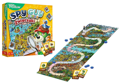 Przejdź do produktu Gra rodzinna Spy Guy Junior Zwierzaki Trefl 02595