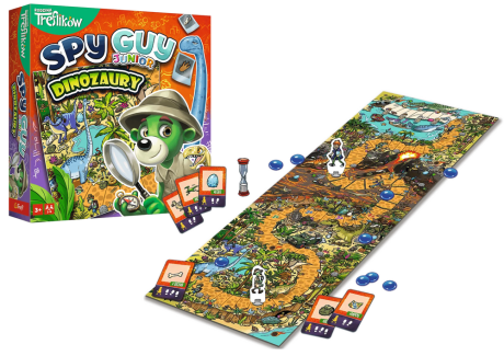 Przejdź do produktu Gra rodzinna Spy Guy Junior Dinozaury Trefl 02652