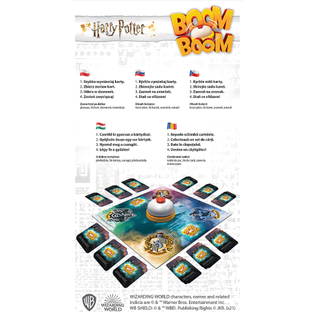 Przejdź do produktu Gra zręcznościowa Boom Boom Harry Potter Trefl 02199