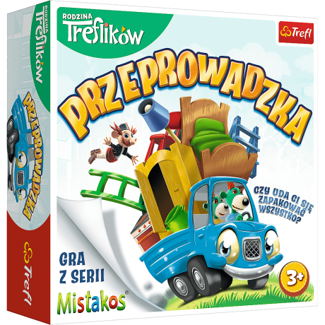 Przejdź do produktu Gra zręcznościowa Przeprowadzka z Rodziną Treflików Trefl 02071