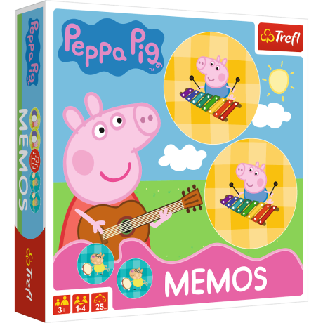 Przejdź do produktu Gra Memos Świnka Peppa Trefl 01893