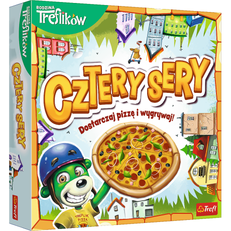 Przejdź do produktu Gra planszowa Cztery Sery Rodzina Treflików Trefl 02282