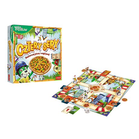 Przejdź do produktu Gra planszowa Cztery Sery Rodzina Treflików Trefl 02282