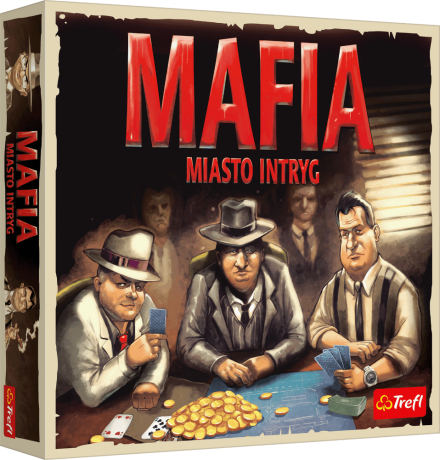 Przejdź do produktu Gra towarzyska Mafia Miasto intryg Trefl 02297