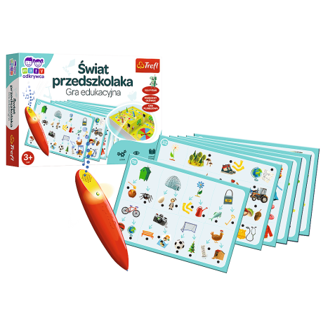 Przejdź do produktu Gra edukacyjna Świat przedszkolaka Magiczny ołówek Trefl 02112