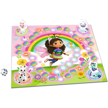 Przejdź do produktu Gra rodzinna Colours Festival Koci Domek Gabi Trefl 02594