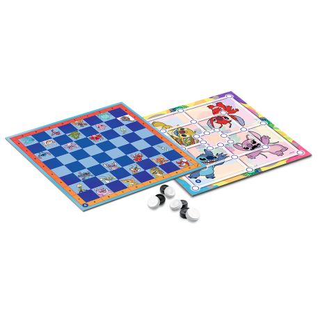 Przejdź do produktu Gra planszowa Warcaby i Młynek Lilo & Stitch Trefl 02799