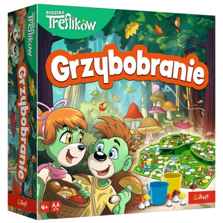 Przejdź do produktu Gra planszowa Grzybobranie Rodzina Treflików Trefl 02819