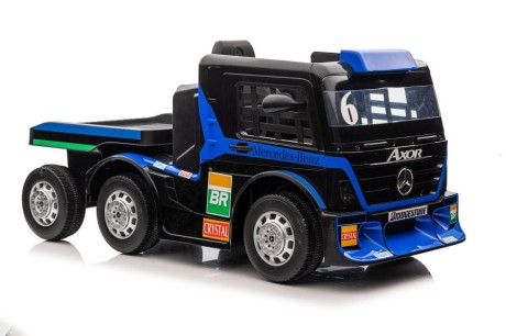 Przejdź do produktu Auto Na Akumulator Mercedes + Naczepa XMX622B Granatowy LCD