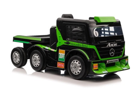 Przejdź do produktu Auto Na Akumulator Mercedes + Naczepa XMX622B  Zielony LCD