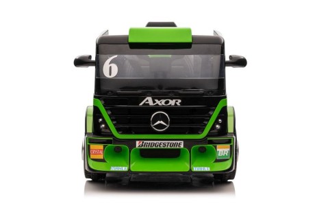Przejdź do produktu Auto Na Akumulator Mercedes + Naczepa XMX622B  Zielony LCD