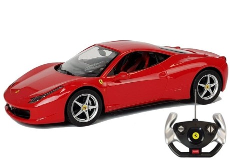 Przejdź do produktu Auto R/C Ferrari Italia Rastar 1:14 Czerwone na Pilota