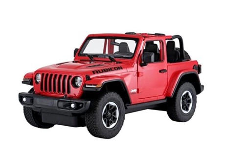 Przejdź do produktu Auto R/C Jeep Wrangler Rubicon 1:14 Rastar Czerwony