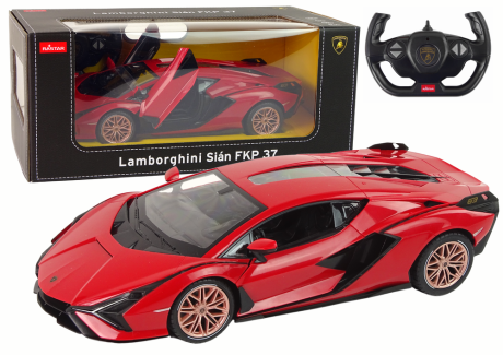Przejdź do produktu Auto R/C Lamborghini Sian FKP 37 Rastar 1:14 Czerwone Na Pilota