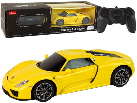 Przejdź do produktu Auto R/C Porsche 918 1:24 Rastar Żółte