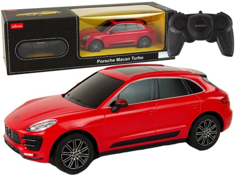 Przejdź do produktu Auto R/C Porsche Macan Turbo 1:24 Rastar Czerwony