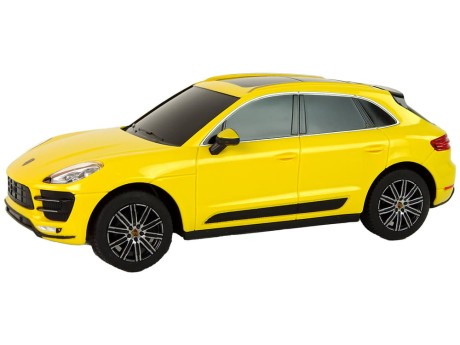 Przejdź do produktu Auto R/C Porsche Macan Turbo 1:24 Rastar Żółty