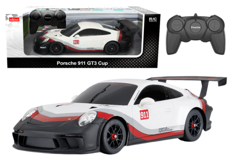 Przejdź do produktu Auto RC 1:18 Rastar Porshe 911 GT3 Biało-Szare