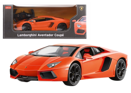 Przejdź do produktu Auto RC 1:14 Rastar Lamborghini Aventador LP700 Pomarańczowe