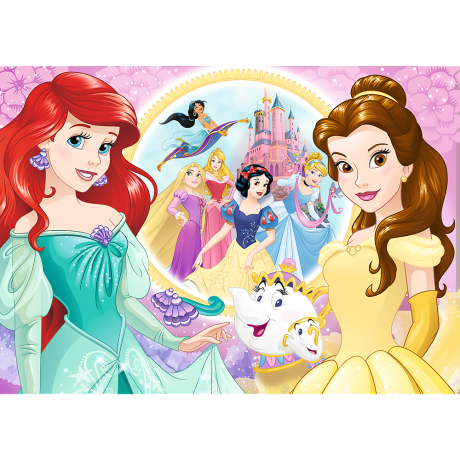 Przejdź do produktu Puzzle - 100 Glitter - Wspomnienia Belli i Arielki - Trefl 14819