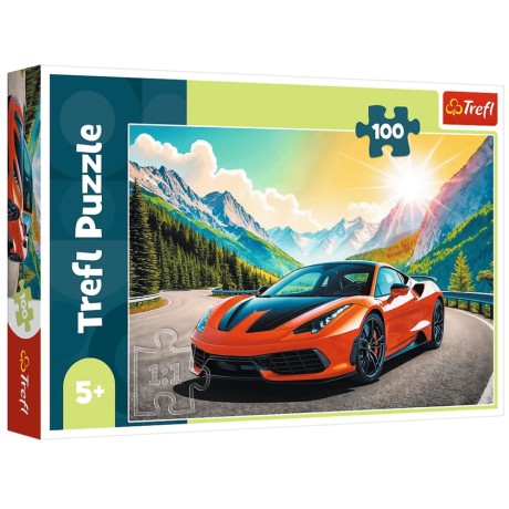 Przejdź do produktu Puzzle - 100 - Wyścig z czasem - Trefl 16490