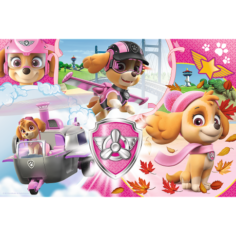 Przejdź do produktu Puzzle - 100 - Skye w akcji - Psi Patrol - Trefl 16368