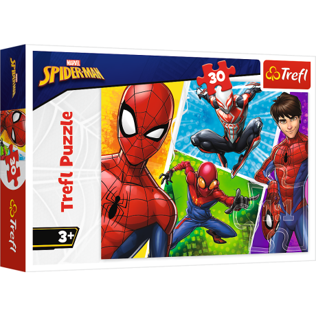 Przejdź do produktu Puzzle - 30 - Spider-Man i Miguel - Trefl 18242