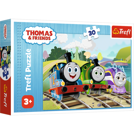 Przejdź do produktu Puzzle - 30 - Radosny Tomek - Tomek i przyjaciele - Trefl 18294