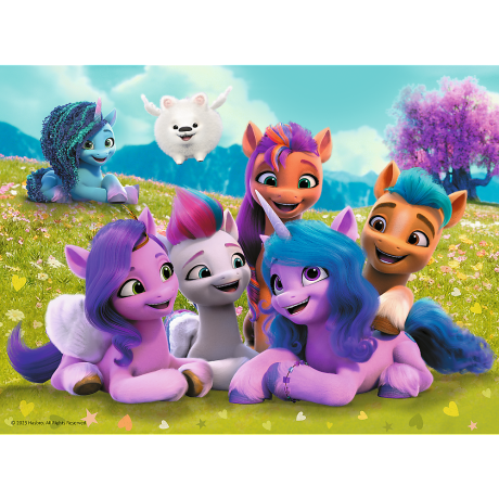 Przejdź do produktu Puzzle - 30 - Przyjacielskie Koniki Pony - My Little Pony - Trefl 18299