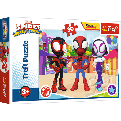 Przejdź do produktu Puzzle - 30 - Przygody Spiday'a i przyjaciół - Trefl 18285