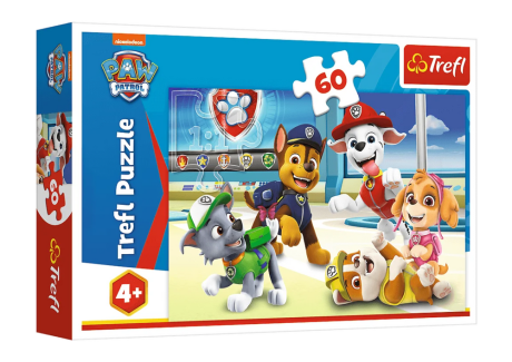 Przejdź do produktu Puzzle - 60 - W świecie Piesków - Psi Patrol - Trefl 17392