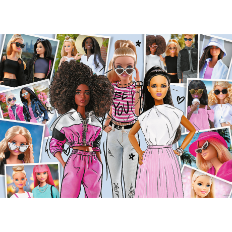 Przejdź do produktu Puzzle - 200 - W świecie Barbie - Trefl 13301
