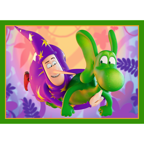 Przejdź do produktu Puzzle - 4w1 (35, 48, 54, 70) - Świat Smoka Diplodoka - Trefl 34663