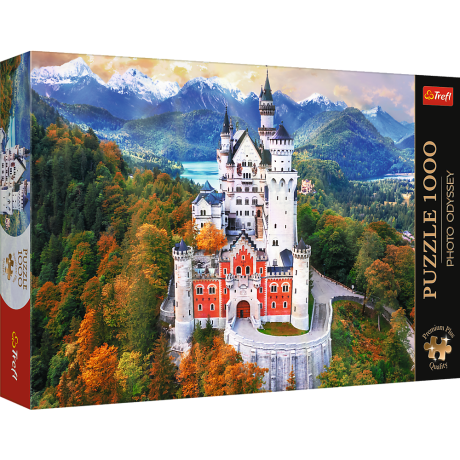 Przejdź do produktu Puzzle - 1000 Premium Plus - Neuschwanstein Castle - Niemcy - Trefl 10813