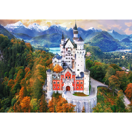 Przejdź do produktu Puzzle - 1000 Premium Plus - Neuschwanstein Castle - Niemcy - Trefl 10813