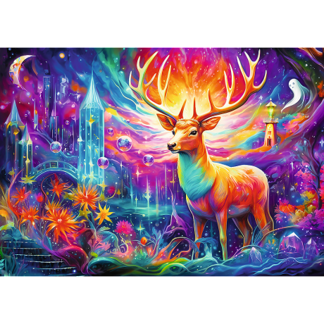 Przejdź do produktu Puzzle - 1000 - Mistyczny jeleń - Trefl 10933