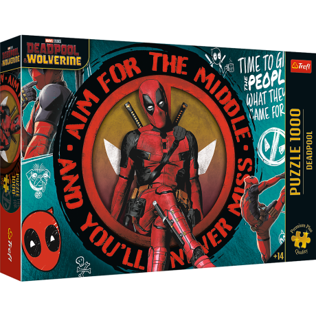 Przejdź do produktu Puzzle - 1000 Premium Plus - Deadpool - Trefl 10835