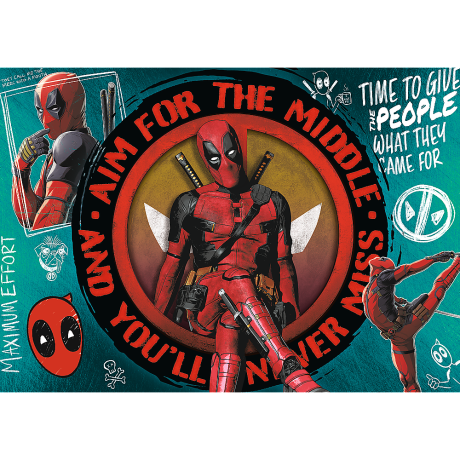 Przejdź do produktu Puzzle - 1000 Premium Plus - Deadpool - Trefl 10835