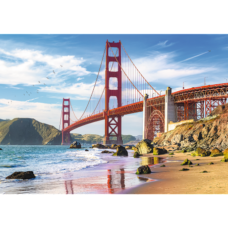 Przejdź do produktu Puzzle - 1000 - Most Gate Bridge - San Francisco - USA - Trefl 10722