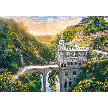Przejdź do produktu Puzzles - 1000 - Sanktuarium Las Lajas - Kolumbia - Trefl 10724