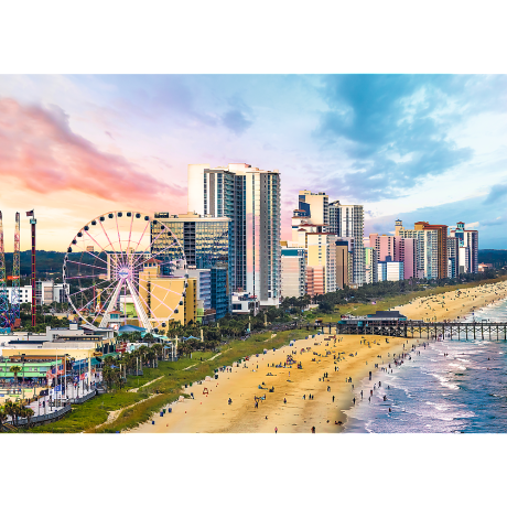 Przejdź do produktu Puzzle - 1000 - Myrtle Beach - Południowa Karolina - USA - Trefl 10746