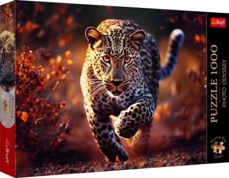 Przejdź do produktu Puzzle - 1000 Premium Plus - Photo Odyssey: Dziki Leopard - Trefl 10818