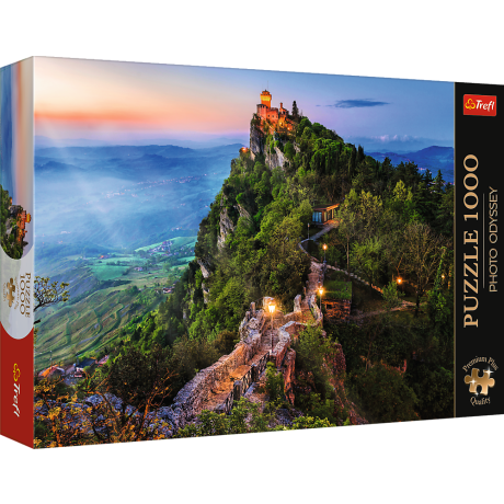 Przejdź do produktu Puzzle - 1000 Premium Plus - Photo Odyssey: Wieża Cesta - San Marino - Trefl 10822