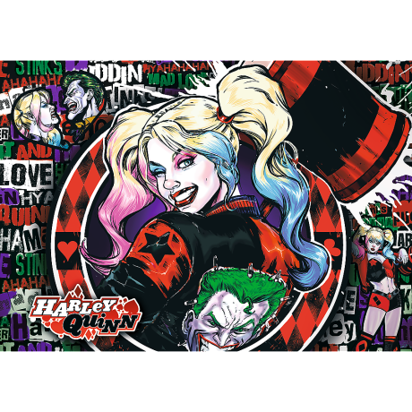 Przejdź do produktu Puzzle - 1000 Premium Plus - Harley Quinn - Trefl 10837