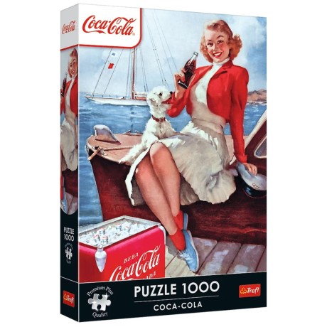 Przejdź do produktu Puzzle - 1000 Premium Plus - Coca-Cola - Trefl 12099